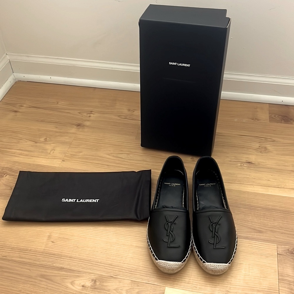 Saint Laurent espadrilles. Size 36. (US 6). New in box!